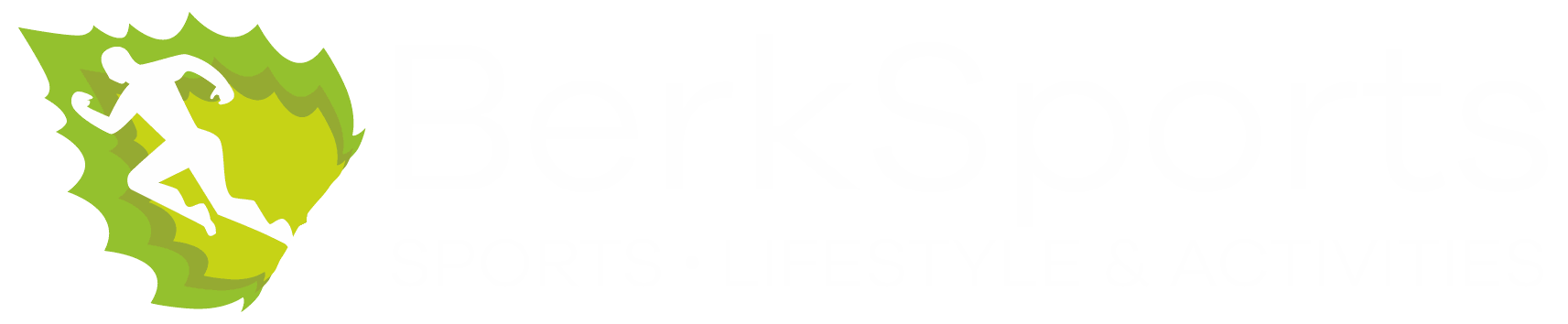 BerkSports logo wit